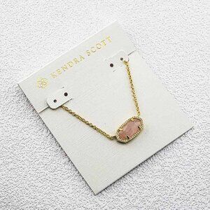 Kendra Scott Pink Crystal Necklace